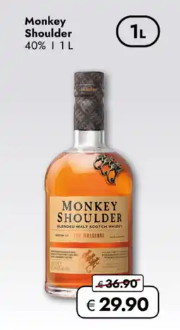 TRAVEL FREE Monkey Shoulder 40% nabídka