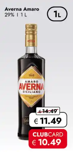 TRAVEL FREE Averna Amaro 29% nabídka