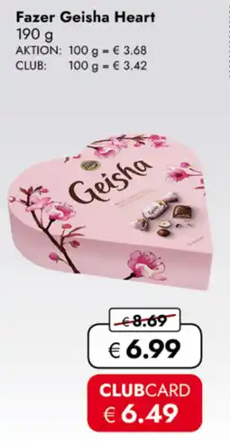 TRAVEL FREE Fazer Geisha Heart nabídka