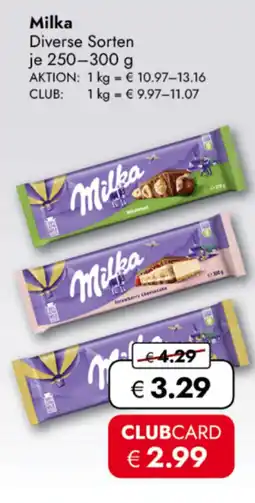 TRAVEL FREE Milka nabídka
