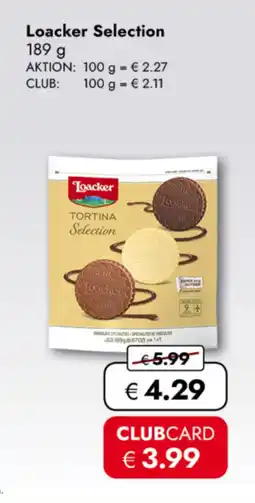 TRAVEL FREE Loacker Selection nabídka