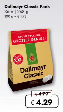TRAVEL FREE Dallmayr Classic Pads nabídka