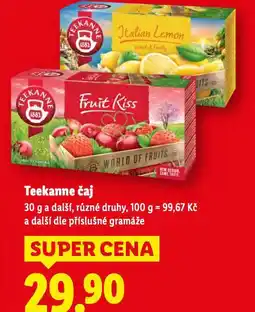 Lidl Teekanne čaj nabídka