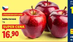 Lidl Jablka červená nabídka