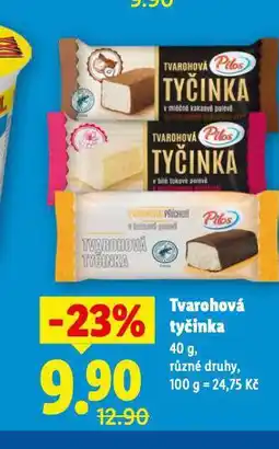Lidl Tvarohová tyčinka nabídka