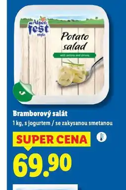Lidl Bramborový salát nabídka