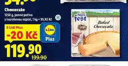 Lidl Cheesecake nabídka