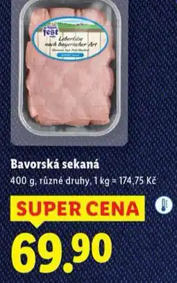 Lidl Bavorská sekaná nabídka