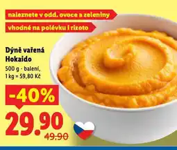 Lidl Dýně vařená hokaido nabídka
