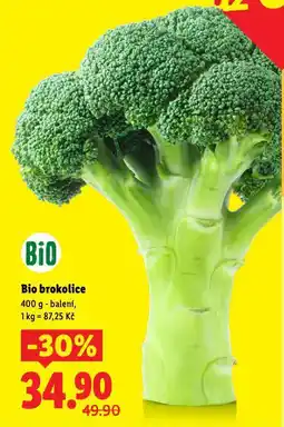 Lidl Bio brokolice nabídka