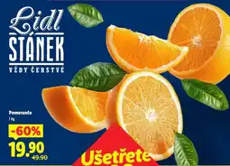 Lidl Pomeranče nabídka