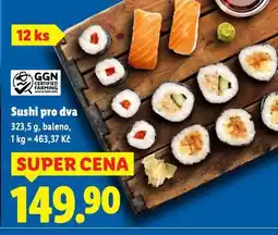 Lidl Sushi pro dva nabídka