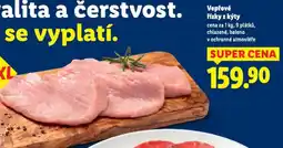 Lidl Vepřové řízky z kýty nabídka
