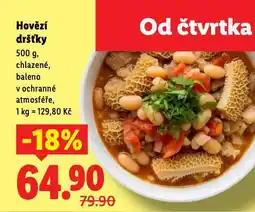 Lidl Hovězí dršťky nabídka
