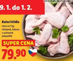 Lidl Kuřecí křídla nabídka