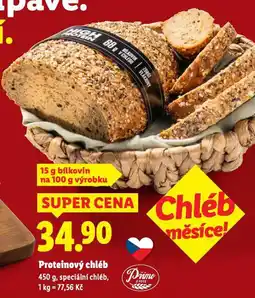 Lidl Proteinový chléb nabídka