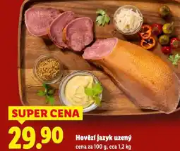 Lidl Hovězí jazyk uzený nabídka