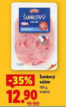Lidl Šunkový salám nabídka