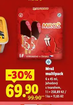 Lidl Mrož zmrzlina nabídka