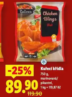 Lidl Kuřecí křídla nabídka