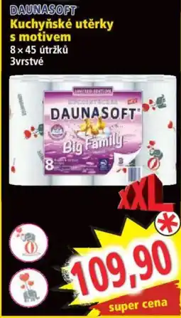 Norma DAUNASOFT Kuchyňské utěrky s motivem nabídka