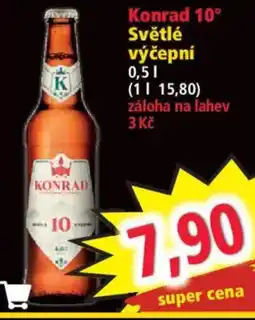 Norma Konrad 10° Světlé výčepní nabídka