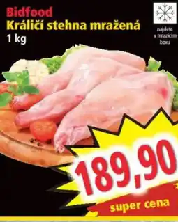 Norma Bidfood Králičí stehna mražená nabídka