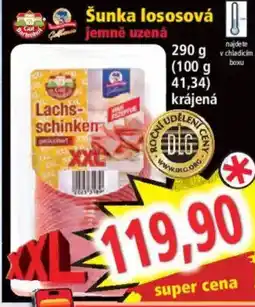 Norma Šunka lososová jemně uzená nabídka