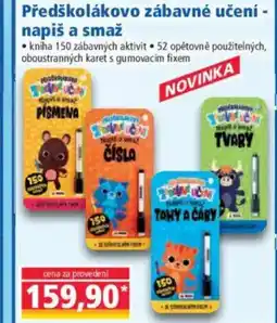 Norma Předškolákovo zábavné učení - napiš a smaž nabídka