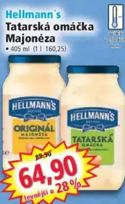 Norma Hellmann's Tatarská omáčka Majonéza nabídka