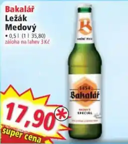 Norma Bakalář Ležák Medový nabídka