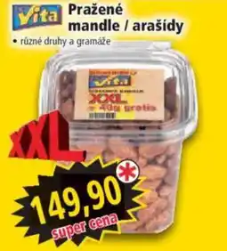 Norma Pražené mandle / arašídy nabídka