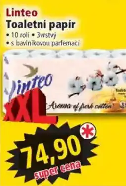 Norma Linteo Toaletní papír nabídka