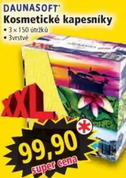 Norma DAUNASOFT Kosmetické kapesníky nabídka