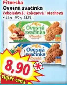 Norma Fitneska Ovesná svačinka nabídka