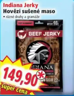 Norma Indiana Jerky Hovězí sušené maso nabídka