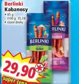 Norma Berlinki Kabanosy nabídka