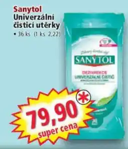 Norma Sanytol Univerzální čisticí utěrky nabídka