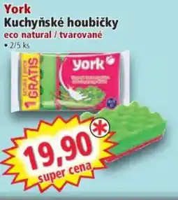 Norma York Kuchyňské houbičky eco natural / tvarované nabídka