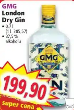 Norma GMG London Dry Gin nabídka