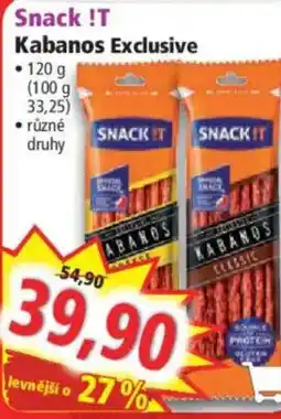 Norma Snack !T Kabanos Exclusive nabídka