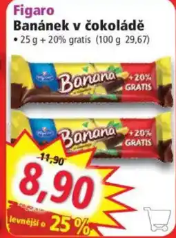 Norma Figaro Banánek v čokoládě nabídka