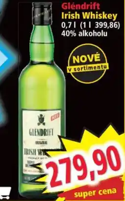 Norma Glendrift Irish Whiskey nabídka