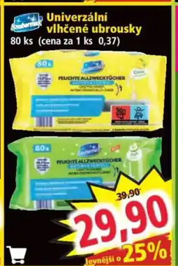 Norma Univerzální vlhčené ubrousky nabídka