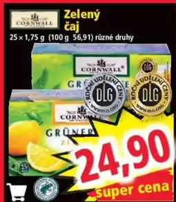 Norma Zelený čaj nabídka