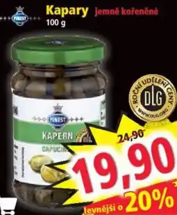 Norma Kapary jemně kořeněné nabídka