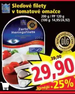 Norma Sledové filety v tomatové omačce nabídka