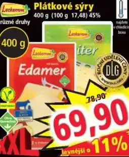 Norma Platkove syry nabídka