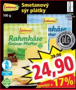 Norma Smetanovy sýr plátky nabídka