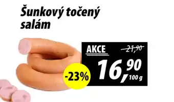 Šunkový točený salám